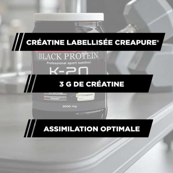 k20 crÉatine creapure