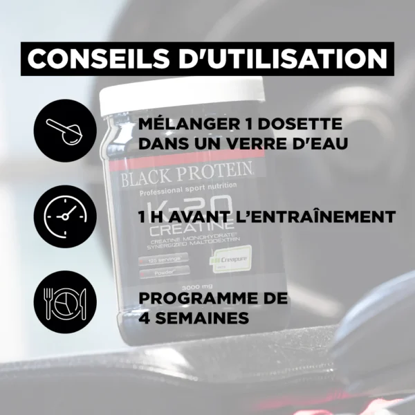 k20 crÉatine creapure
